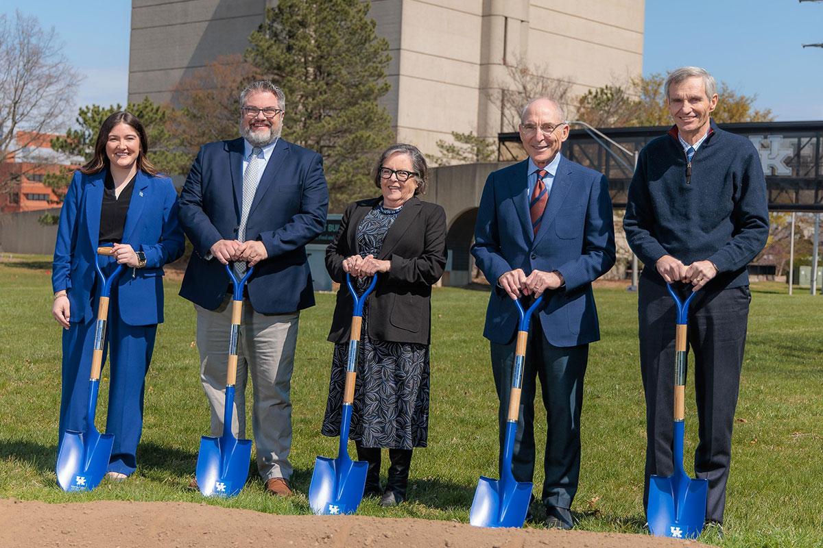 The historic groundbreaking event of the new $60 million Martin-Gatton Agricultural Sciences Building took place on Mar. 21, marking what will become the first new teaching facility in nearly 35 years for the college.