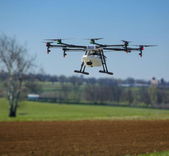 drone at UKREC Princeton