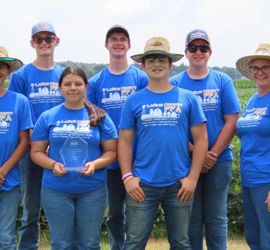 LaRue County High School's team earned the top spot in 2019, 2021, and 2024.